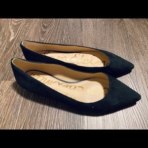 Sam Edelman black suede flats size 7.5